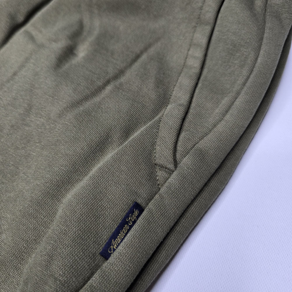 American Eagle Joggers Men's S Laidback Luxe Heavyweight Sweatpants Olive Green - Picture 8 of 13